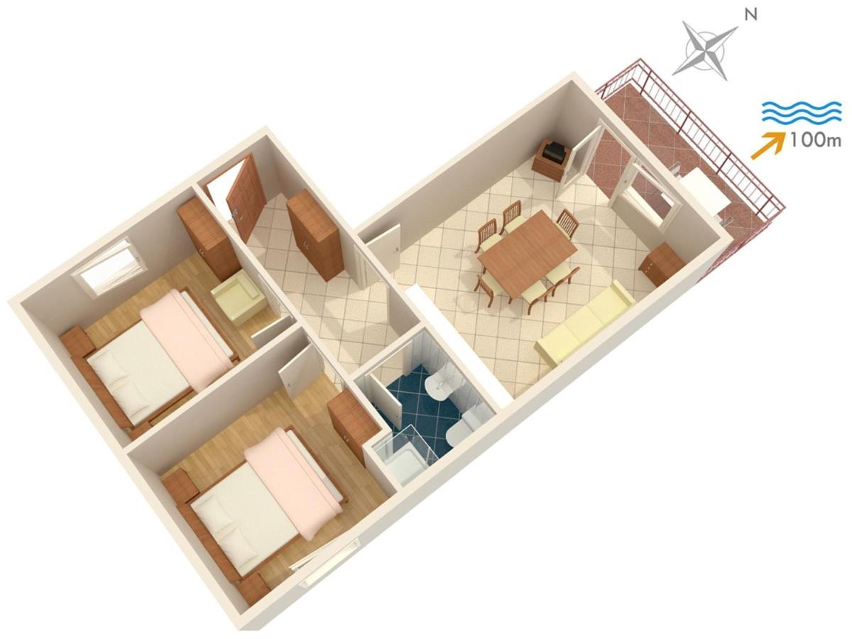 Apartments By The Sea Dramalj, Crikvenica - 2376 Екстериор снимка