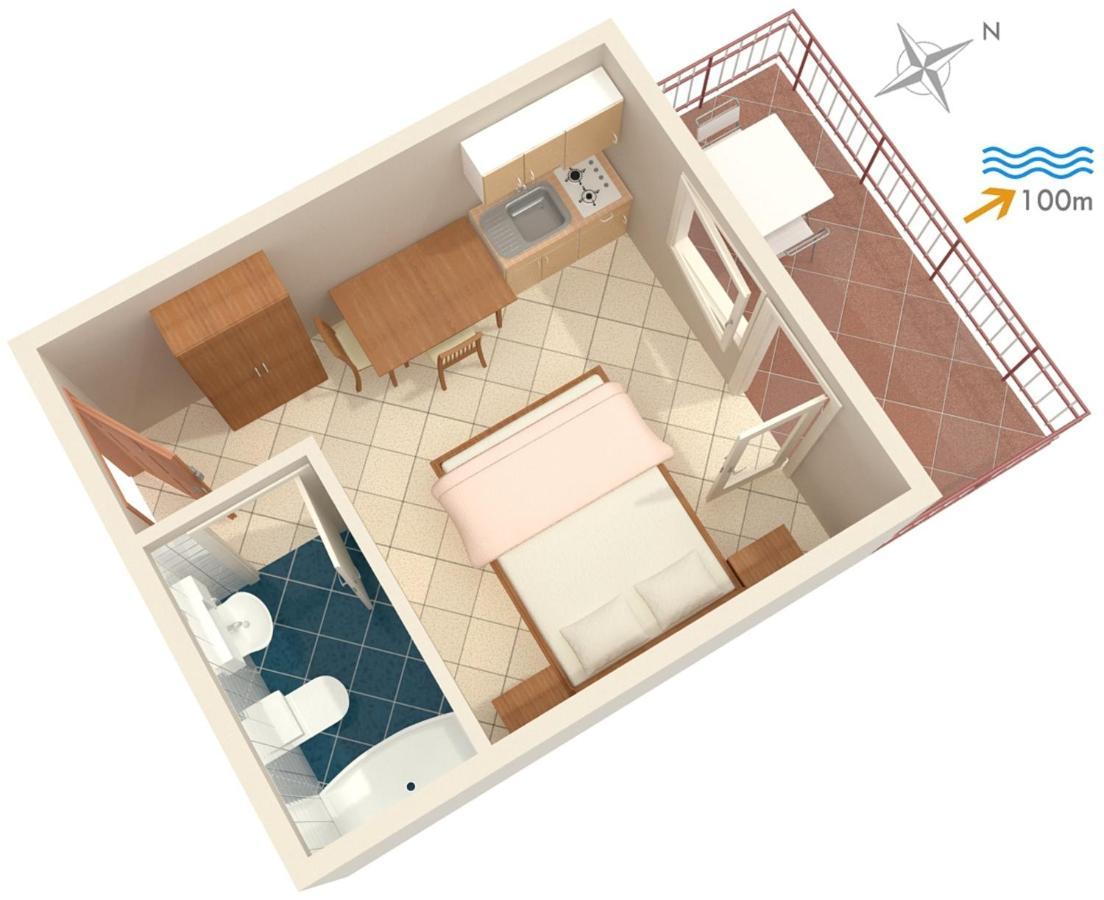 Apartments By The Sea Dramalj, Crikvenica - 2376 Екстериор снимка